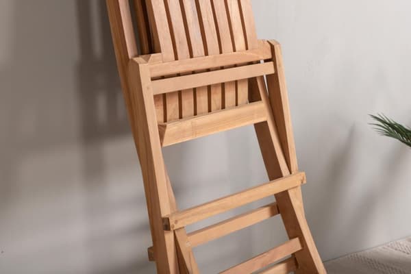 FURNLUX MATSTOL FÖR UTOMHUSBRUK GHANA TEAK 43CM