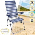 Miniatyrbild 4 av 4: Aktive Mykonos fällstol - Vit - 47 x 108 x 66 cm - Set om 4