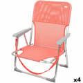 Miniatyrbild 1 av 4: hopfällbar stol aktiv flamingo korall 44 x 72 x 35 cm (4 enheter)
