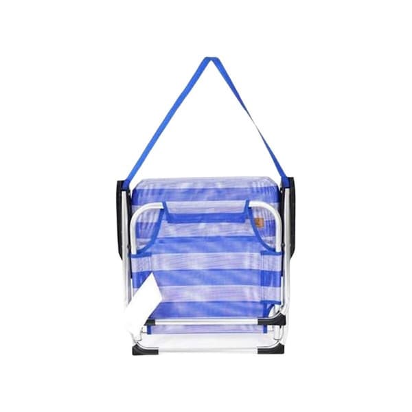 Polstrede Campingstol Ociotrends Blå 40 x 55 x 70 cm