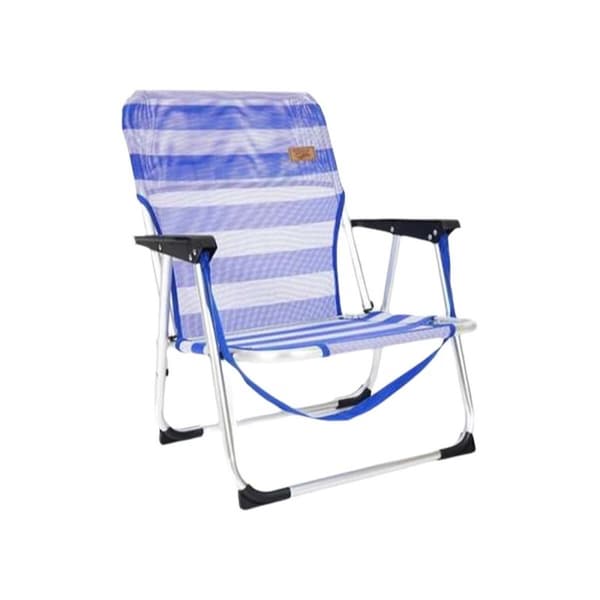 Polstrede Campingstol Ociotrends Blå 40 x 55 x 70 cm