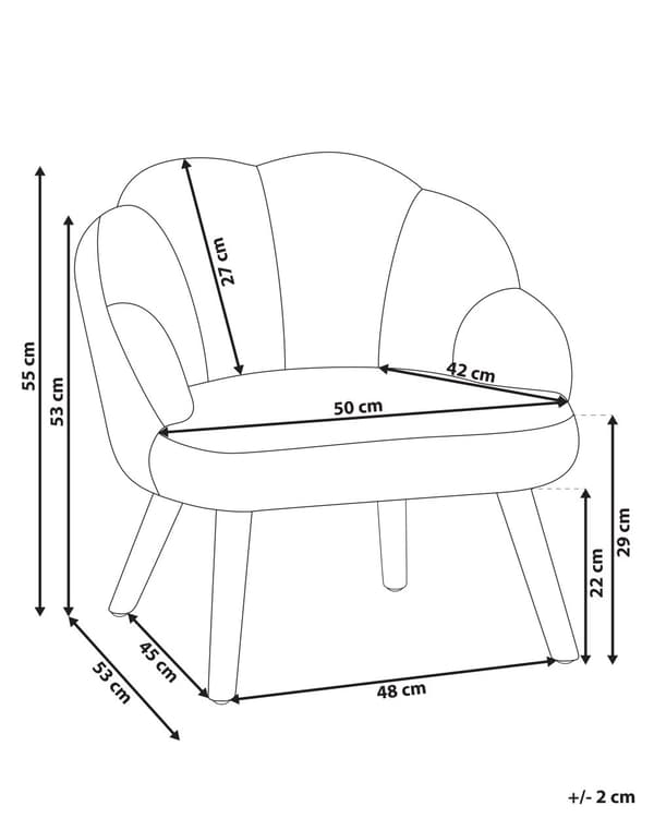 Barnestol Pastellrosa Boucle-trekk med Treben Lenestol for Barn Barnerom