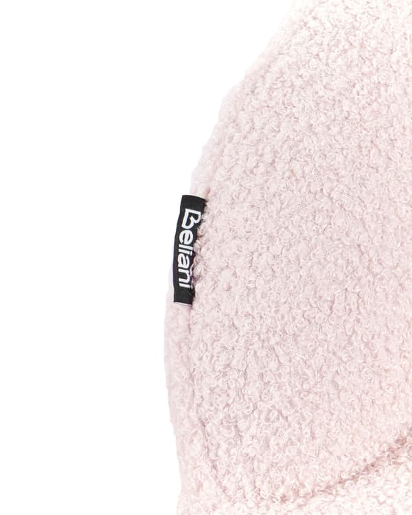 Barnestol Pastellrosa Boucle-trekk med Treben Lenestol for Barn Barnerom