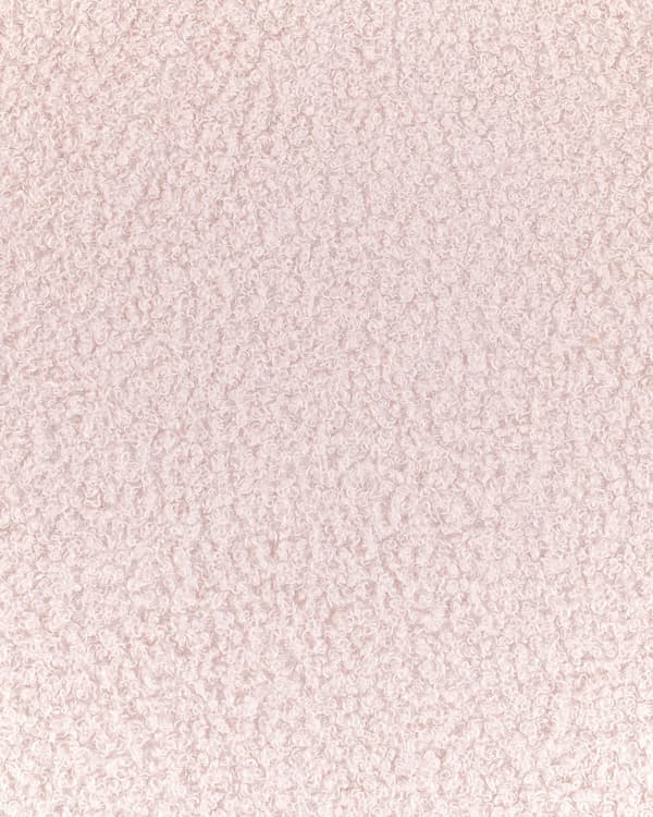 Barnestol Pastellrosa Boucle Polstring Treben Lenestol for Barn Barnerom