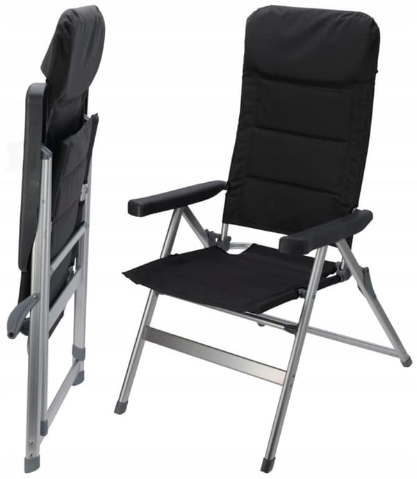 6-positioners foldbar havestol med aluminium