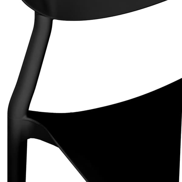 Trädgårdsstol, 41x80.5x51 cm, Svart