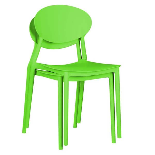 Trädgårdsstol Set, 41x80.5x51 cm, Grön