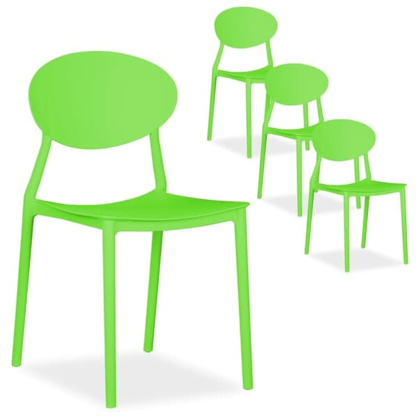 Trädgårdsstol Set, 41x80.5x51 cm, Grön
