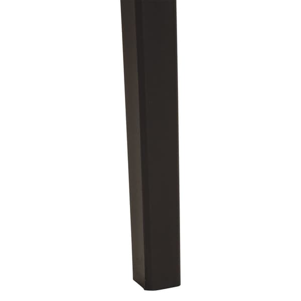 Trädgårdsstol Set, 55x74.5x54 cm, Svart
