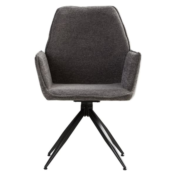 Matstolsset, Moderna Äggstolar Chenille Garn Grå Fåtöljer, 61x92.5x60 cm, Grå