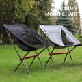 Miniatyrbild 8 av 8: Lollanda Vikbar Campingstol i Aluminium, Hopfällbar Solstol - Vadderad Lättvikt Campingstol, Lättviktig med Bärväska för Vandring