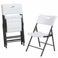 Miniatyrbillede 2 af 6: Polstrede Campingstol Lifetime Hvid 4 enheder 50 x 58 x 83 cm