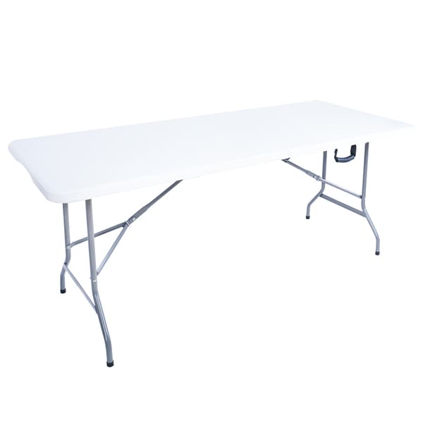 Sammenklappeligt campingbord 180 x 74 cm