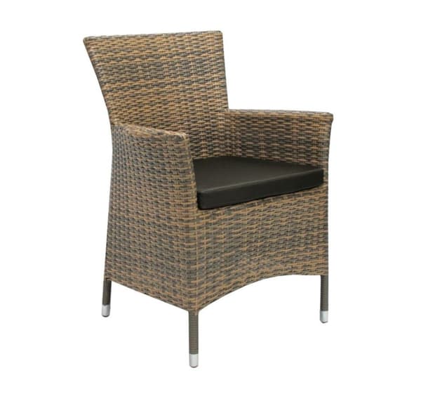 Stol WICKER-1 cappuccino