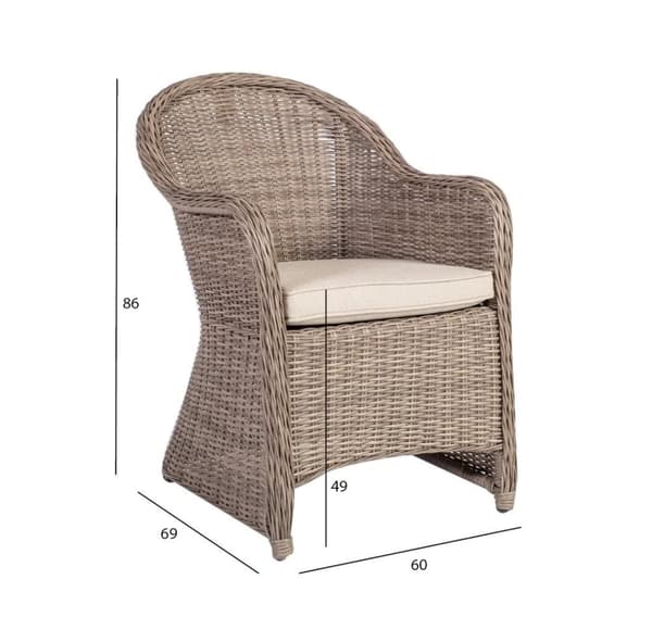 Stol TOSCANA beige