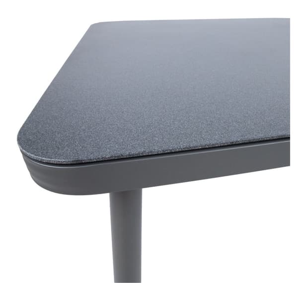 Bord ANDROS 90x90xH75cm, grå