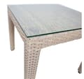 Miniatyrbilde 4 av 4: Sidebord WIKER 50x50xH45cm, beige