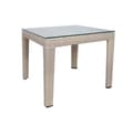 Miniatyrbilde 1 av 4: Sidebord WIKER 50x50xH45cm, beige