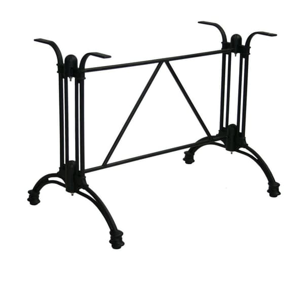 Bordben CAFE 93x61xH72cm, sort
