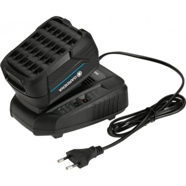 Gardena P4A PBA 18V/75 og AL 1830 -startpakke, 4,0 Ah batteri og oplader