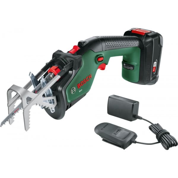 Bosch Keo 18 - batteridrevet grensav, med 2,0 Ah batteri