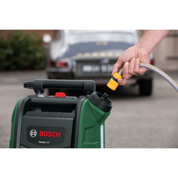 Bosch Fontus 18V Gen2 - batteridriven rengörare, med 2,5 Ah batteri