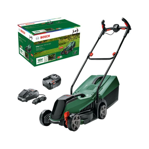 Bosch CityMower - batteridrevet græsslåmaskine