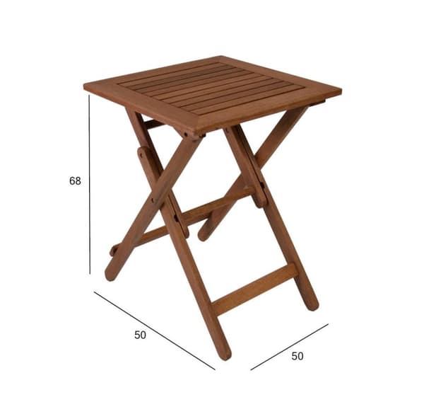 Bord ROUEN 50x50xH68cm, meranti