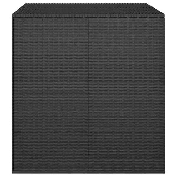 Dynbox PE-rotting 100x97,5x104 cm svart