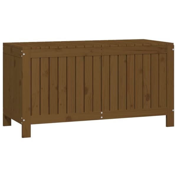 Säilytyslaatikko hunajanruskea 115x49x60 cm täysi mänty
