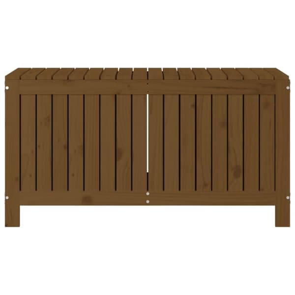 Säilytyslaatikko hunajanruskea 115x49x60 cm täysi mänty
