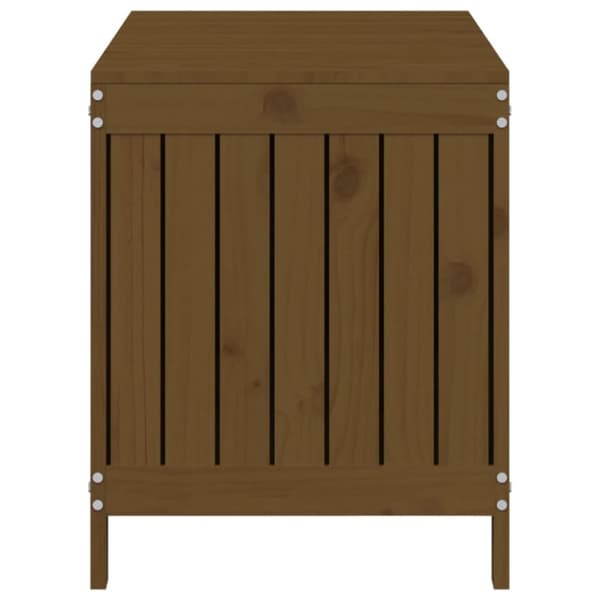 Säilytyslaatikko hunajanruskea 115x49x60 cm täysi mänty
