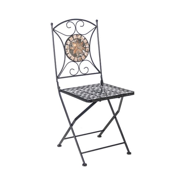 Set med 2 produkter. Stol MOSAIKK firkantet