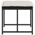 Miniatyrbillede 6 af 9: haveskamler 4 stk. med hynder polyrattan sort