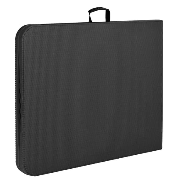 RATTAN cateringbord foldbart til en kuffert - 180 cm, grå