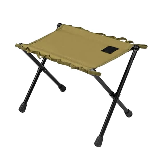 Bærbar Udendørs Stol, Holdbart Oxford Stof, 100 kg Belastningsevne,Sandfarve Sand color