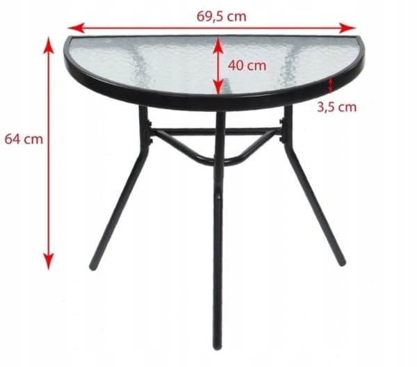 HaveBORD - BALKONbord til altan/terrasse