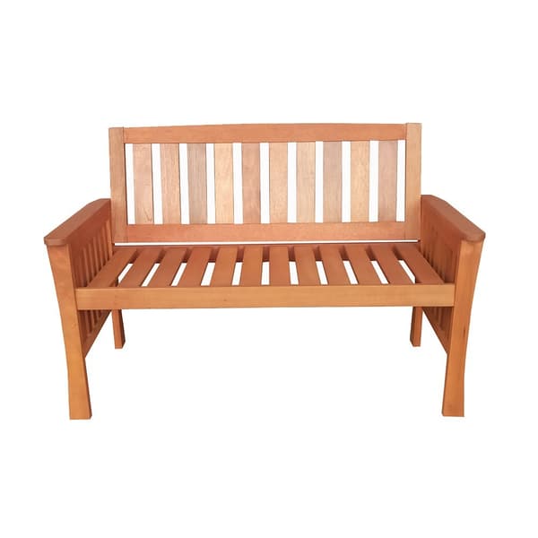 Kensington havebænk - 125 cm - Meranti hårdttræ