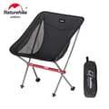 Miniatyrbillede 2 af 2: Folding Camping Chair, Ultralight Portability, Durable Aluminum Frame,YL05 - Grå