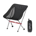 Miniatyrbillede 1 af 2: Folding Camping Chair, Ultralight Portability, Durable Aluminum Frame,YL05 - Grå