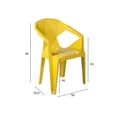 Miniatyrbilde 2 av 4: Stol MUZE sennep gul