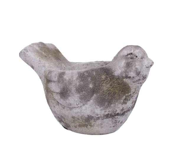 Blomkruka STEN 22x13,5xH14cm, fågel