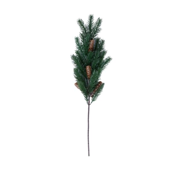 Keinooksa GREENLAND H62cm kuusi käpyillä