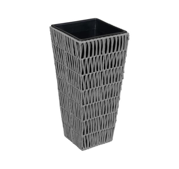 Planteholder WIKER 28x28xH50cm, grå