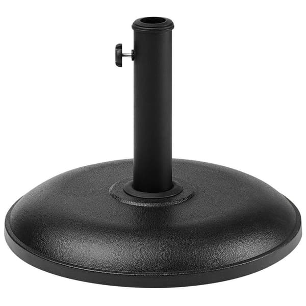 CANZO Paraplyfod Sort Rund 21 kg Lumarko!