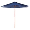 Miniatyrbillede 1 af 8: Haveparasol 270 cm blå TOSCANA Lumarko!