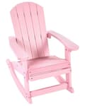 Pikkukuva 5 / 8: Lasten puutarhakeinuttuoli ADIRONDACK Pastel pinkki Lumarko!
