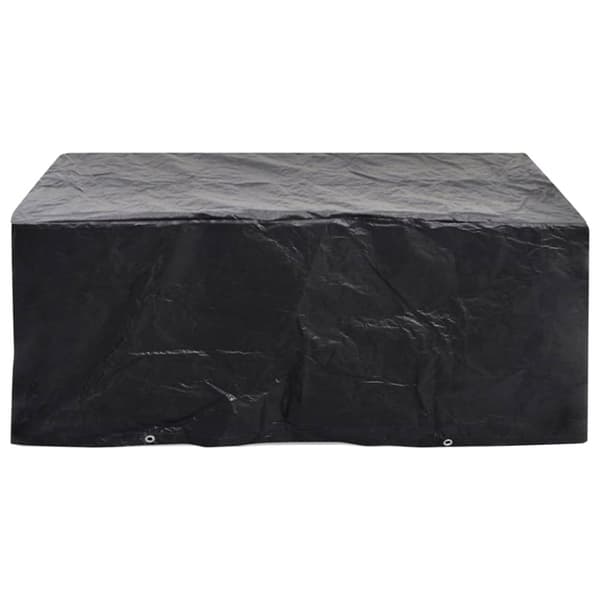 vidaXL Överdrag för trädgårdsmöbler 8 öljetter 242x162x100 cm