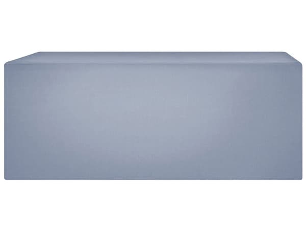 Havemøbelbetræk Grå PVC Behandlet Polyester 255 x 180 x 70 cm Regnslag