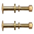 Miniatyrbilde 4 av 6: vidaXL Reservehjul for solseng 2 stk heltre teak